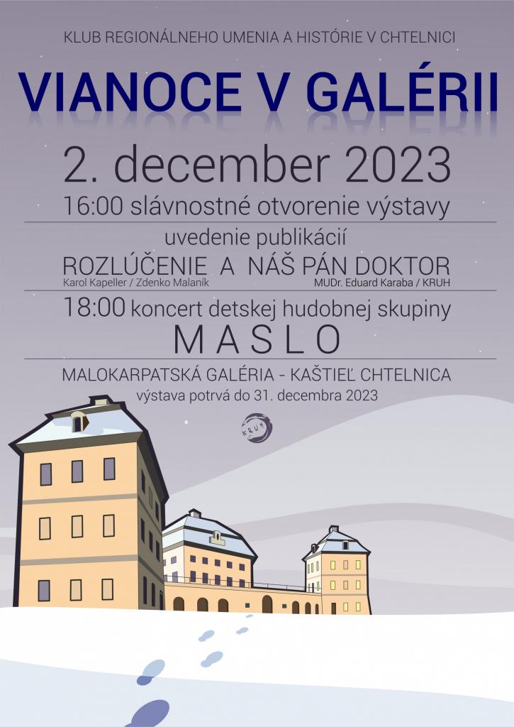 Vianoce v&nbsp;galérii